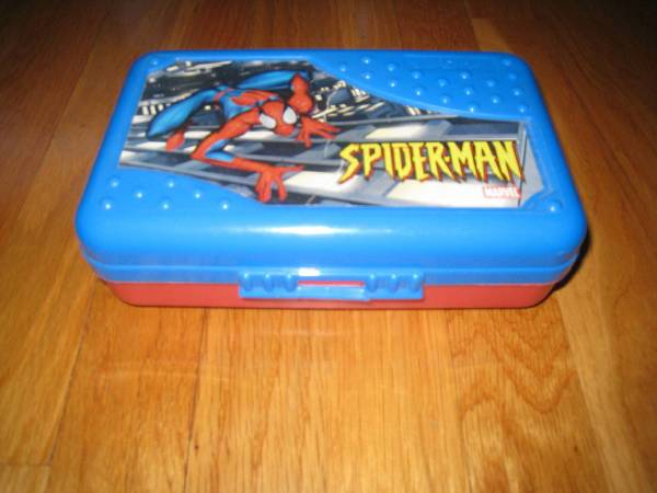 2004 Marvel Spider-Man Plastic Spacemaker Pencil Box Case!!! 1
