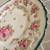 Vintage Rose Design Green Trim Hanging Plate 6 thumbnail