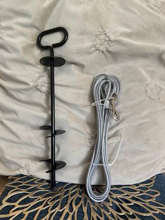 Eurnar Heavy Duty Anchor Kit W/Bonus Dog Tie Out Cable」 1