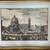 Art Florence Italy Framed Hand-Colored Large Engraving 20th Century 1 thumbnail