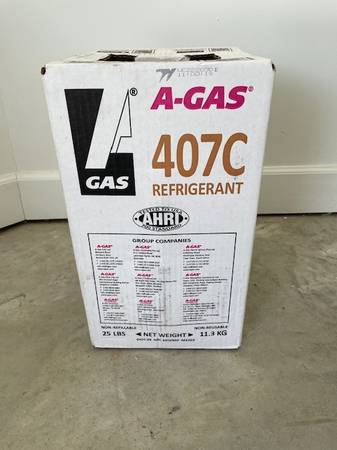 407C gas for air conditioner 1