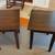 End Tables - Solid Oak, stained dark walnut - NEW 4 thumbnail