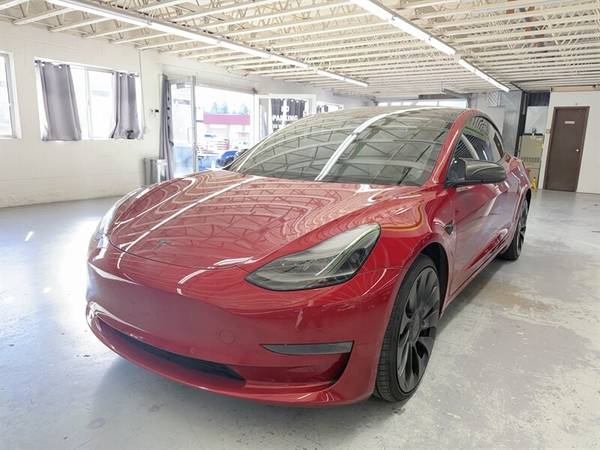 2022 Tesla Model 3 AWD All Wheel Drive Electric Performance Sedan 1