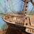 Vintage Flying Cloud Clipper Ship  6' long 4 1/2' tall, case & table 8 thumbnail