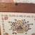 Uniq picture in wood frame and fabric insert with flowers 3 thumbnail