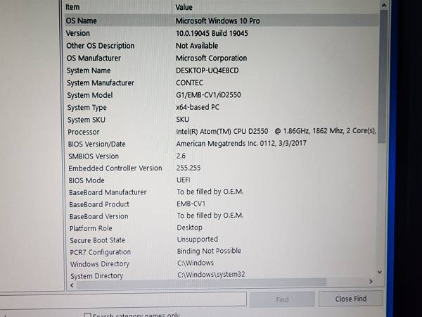 Windows 10 System 1