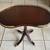 Beautiful Antique Kidney Shape Mahogany Claw Foot Table 3 thumbnail