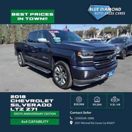 2018 Chevrolet Silverado 1500 Crew Cab - Financing Available! 1