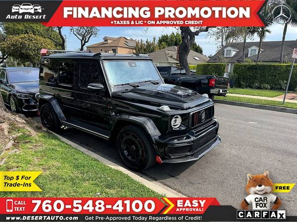 2023 Mercedes-Benz G 550 Brabus Only $3,768/mo! Easy Financing! - $189,700 (TOP-DOLLAR FOR TRADES)63624789226497123