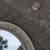 Like new large 1990s Bombay Medallion Mirror w Chain Hanger 4 thumbnail