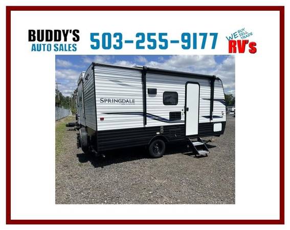 Remolque de viaje Keystone Springdale de 21 pies modelo 18 BH 2022 - $12,950 (Buddys RVs)63470644555777122