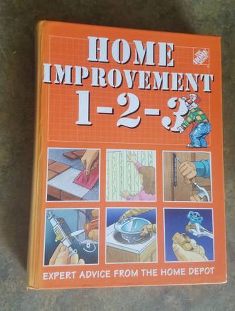 Home Improvement 1-2-3 Hard Cover Book Good Condition 1