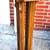 Mid Century Brass Galleried Tall Plant Stand Solid Oak Quad Pillars 1 thumbnail
