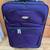 "PROTOCOL" 20" PURPLE CANVAS SUITCASE PLUS MATCHING DUFFLE BAG 2 thumbnail