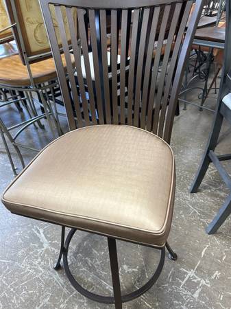 1 Iron Barstool - Counter Height 65317 1