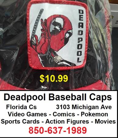 Deadpool Baseball Caps 1