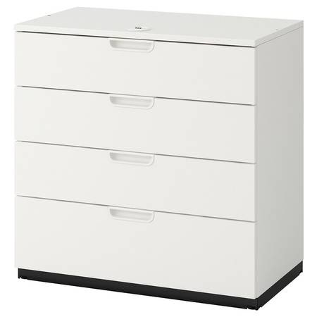 Ikea White 4 Drawer Galant Cabinet - Still in Boxes 1