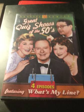 Great Quiz Shows of the 50's New Dvd 1
