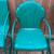 (4x) Vintage metal farm patio chairs 3 thumbnail