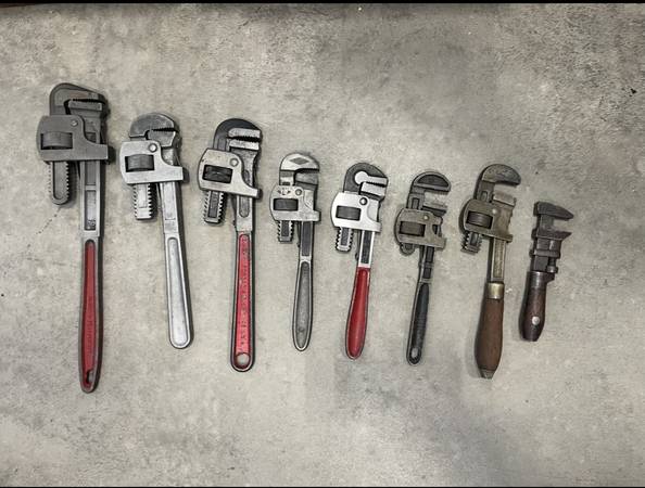 Vintage Pipe Wrenches 1