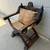 19th Century Carved Acanthus Walnut Savaronola Throne Chair - CLAP 2 thumbnail