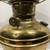 Converted Antique Brass Oil Lamp Milk Glass Shade 5 thumbnail