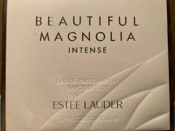 “Beautiful Magnolia” Perfume by Estee Lauder; Unopened, New in Box - $40 (West Village)63471376074371121