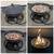 Propane fire pit - 21" diameter x 10½" high without the lid 1 thumbnail