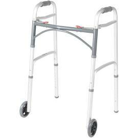 Adult Heavy Duty Folding Walker (Invacare) Wide Opening 1