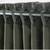 NEW Ikea Fritse Curtains Drapes 2 Panels Dark Green Embossed Floral 4 thumbnail