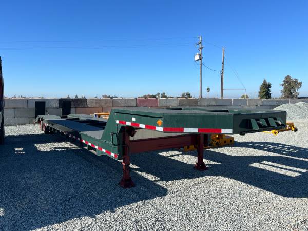 Tuff Boy 48 Ft Drop Deck Equipment Trailer With Ramps Excellent Condit 1