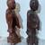 TWO BEAUTIFUL VINTAGE CHINESE CARVED WOOD STATUES OF MALE ANCESTORS 8 thumbnail