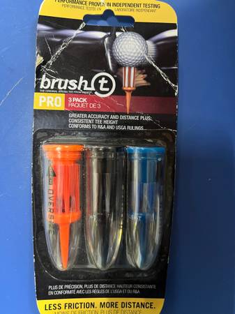 Brush T Pro Golf Tees 3 Pack 1