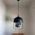 Rejuvenation Butte 22" Dome Cord Pendant Light-Matte Black-EMIA 2 thumbnail