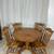 Charming Solid Wood Dining Table & 4 Chairs / Mesa Comedor Madera Soli 16 thumbnail