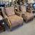 Century Brown Fabric Pattern Arm Chair 10 thumbnail