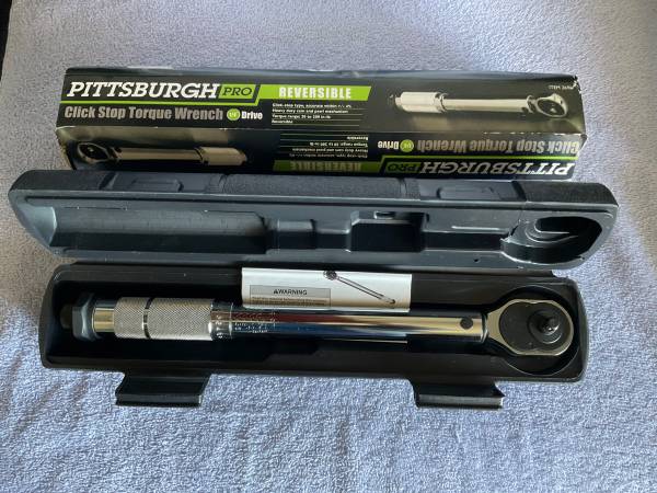 Torque wrench 1/4 inch drive 1