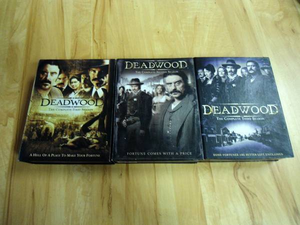 DEADWOOD complete SERIES season 1-3 1