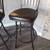 Kitchen Counter Bar Stools Heavy Duty Swivel Steel Grey/Black 10 thumbnail