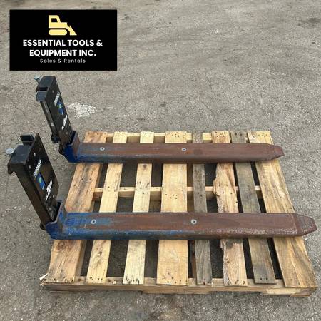 Cascade Forks C-Series Scale 5,000lb Weight Forklift Attachment NO BAT 1