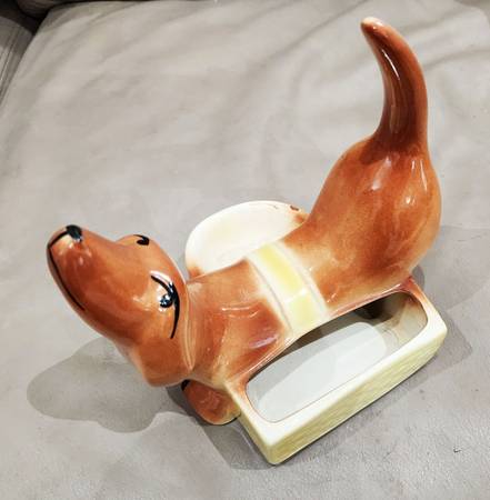 CERAMIC DACHSHUND DOG 1