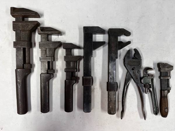 Wrenches, plumbing, mechanical, hand tools 1