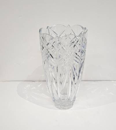 Vintage Mikasa Crystal Flower Vase 1