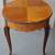 French Provincial Style Small Teak and Mahogany Wood Coffee Table 8 thumbnail