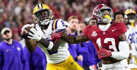 LSU Tigers at Alabama Crimson Tide – 4 Tickets (Section JJ, Row 9) 1
