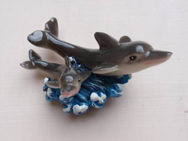 New Set of 6 assorted Dolphin Magnets 1