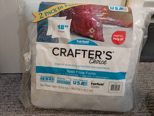 Crafters Choice Pillow stuffing 1