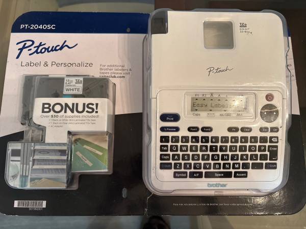 P-Touch Label Maker 1