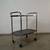 1950's Mid Century Modern Chrome Bar Cart Media Record Player Stand 9 thumbnail