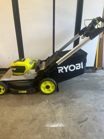 Ryobi lawn mower 1